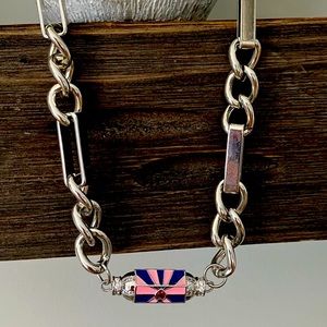 Melania Clara treasure chest necklace